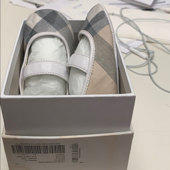 Burberry Other - Burberry Baby Shoes